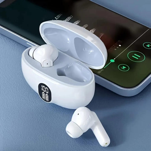 Black long-lasting Battery With Fast Charge Earbuds